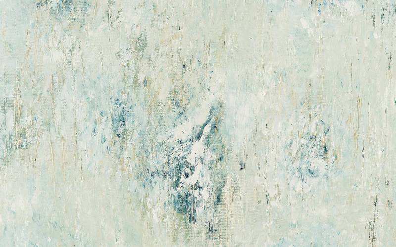 Abstract oil painting - contemporary art by Nabil Zitouni - Innocence