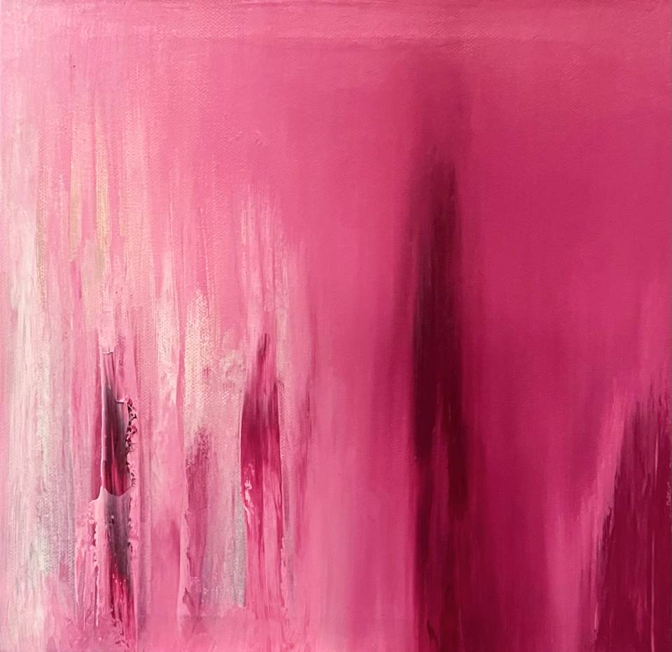 Painting "Le joli sourire" - abstract artwork by Nabil Zitouni