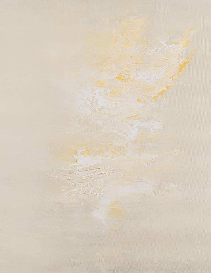 Abstract oil painting - contemporary art by Nabil Zitouni - Delight