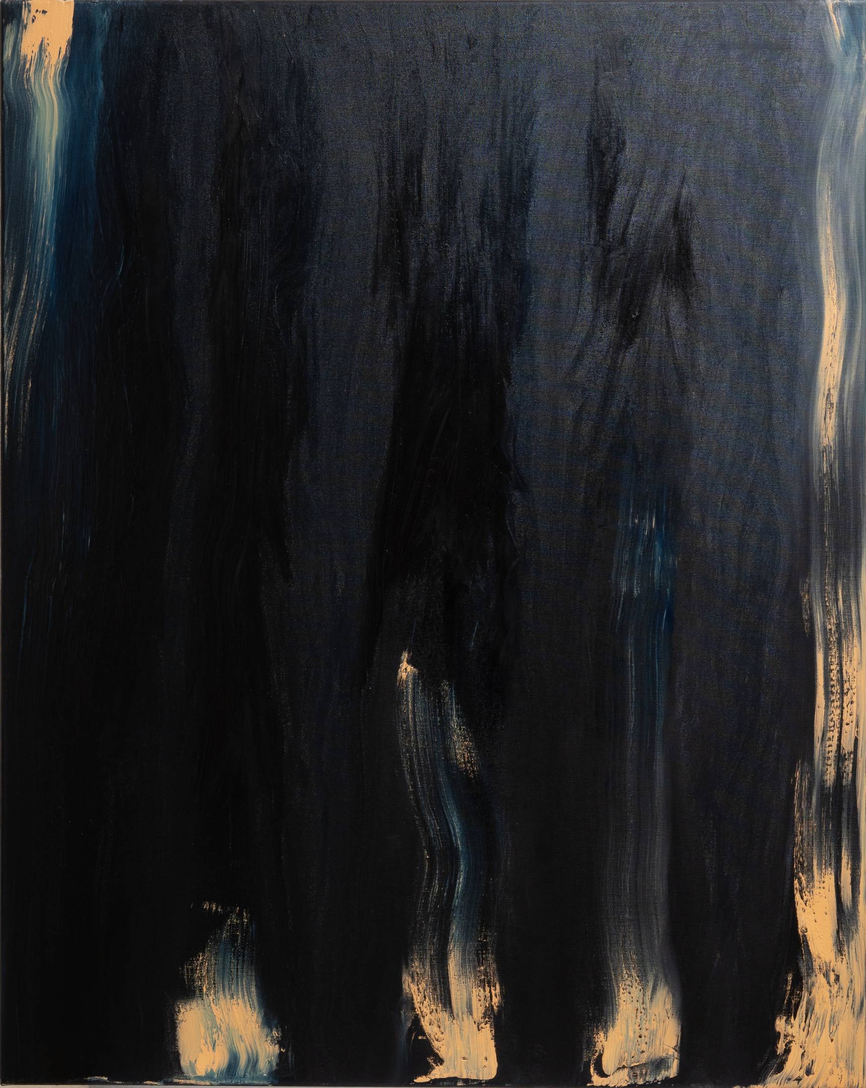 Change - Ölgemälde Öl auf Leinwand 100 x 80 cm von Nabil Zitouni