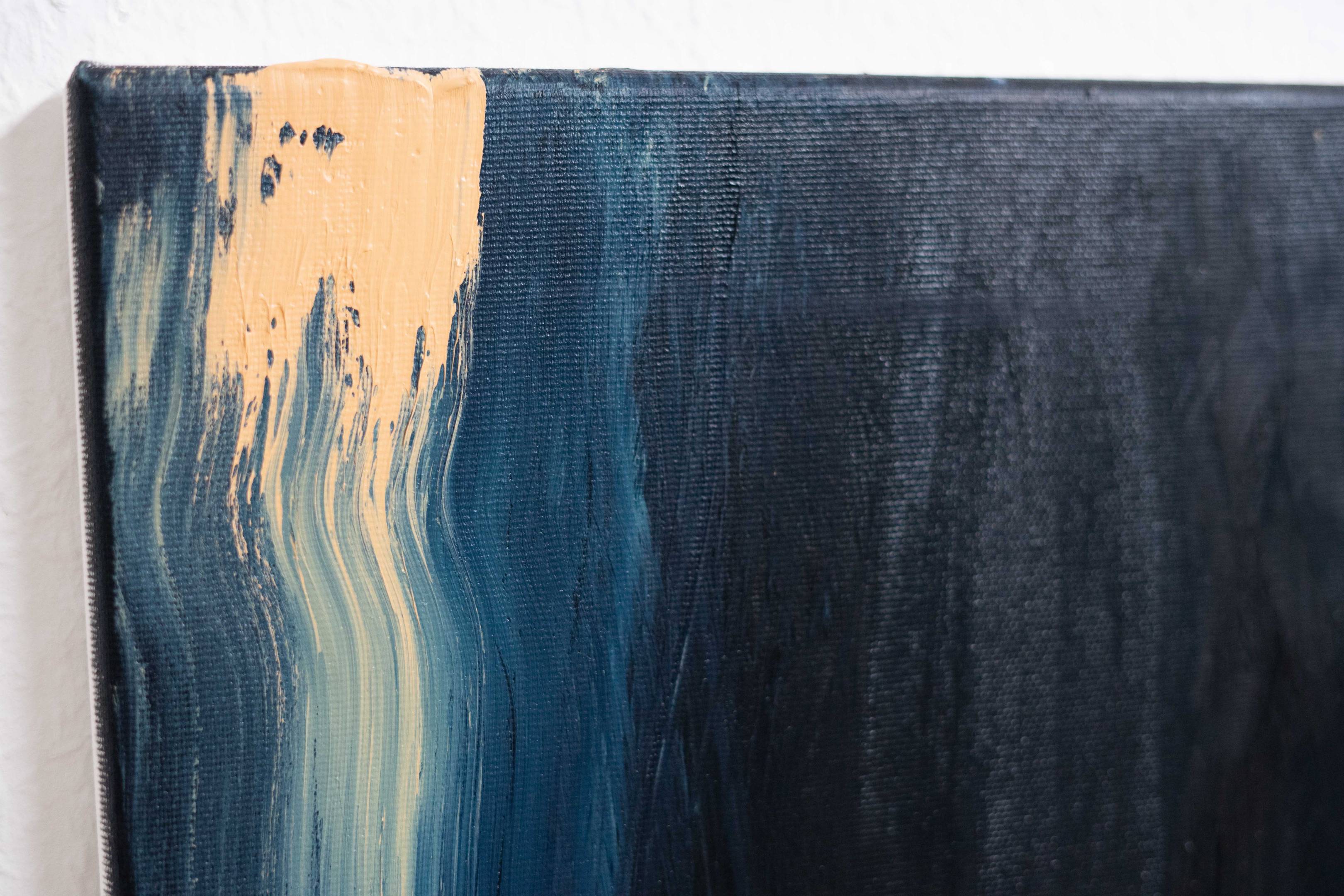 Change - Ölgemälde Öl auf Leinwand 100 x 80 cm von Nabil Zitouni