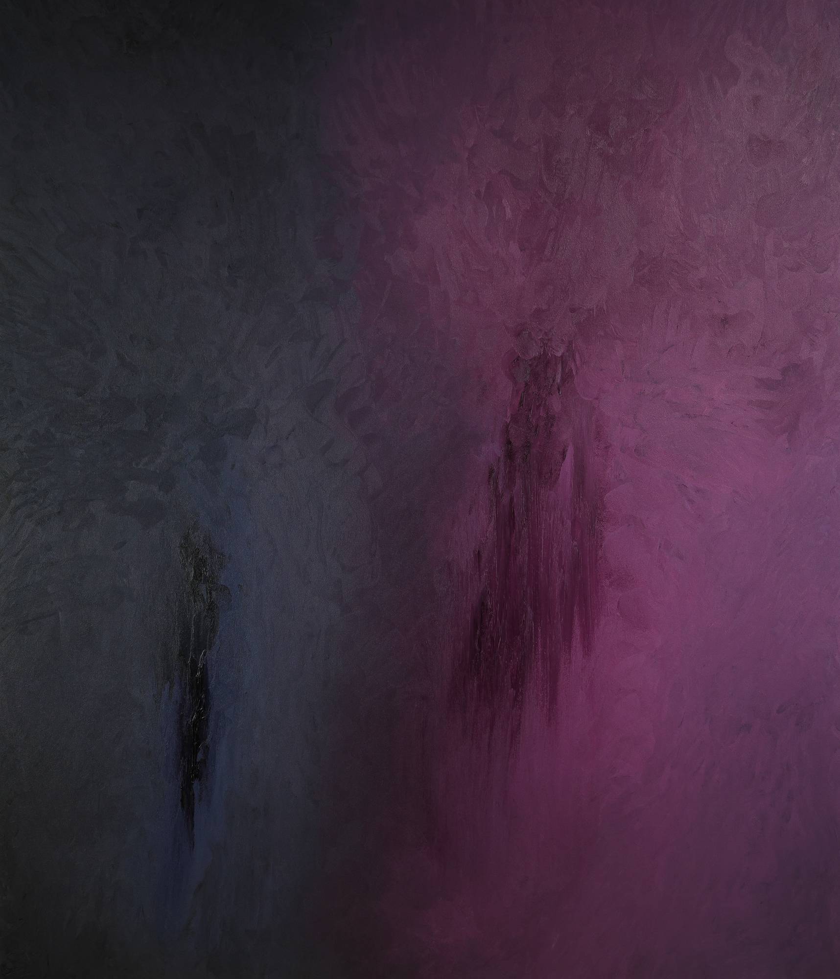 Contemporary Artwork "Convention and Intuition" - Abstract Painting 140 x 120 cm