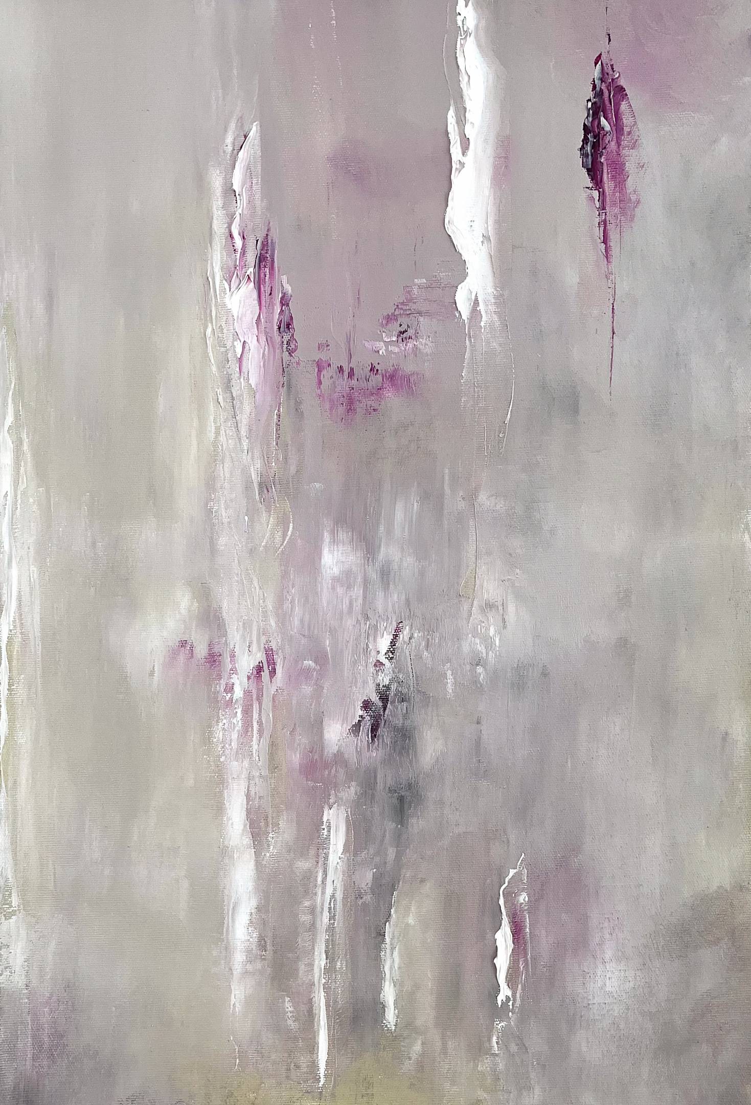 Abstract oil painting - contemporary art by Nabil Zitouni - Selbstkontrolle