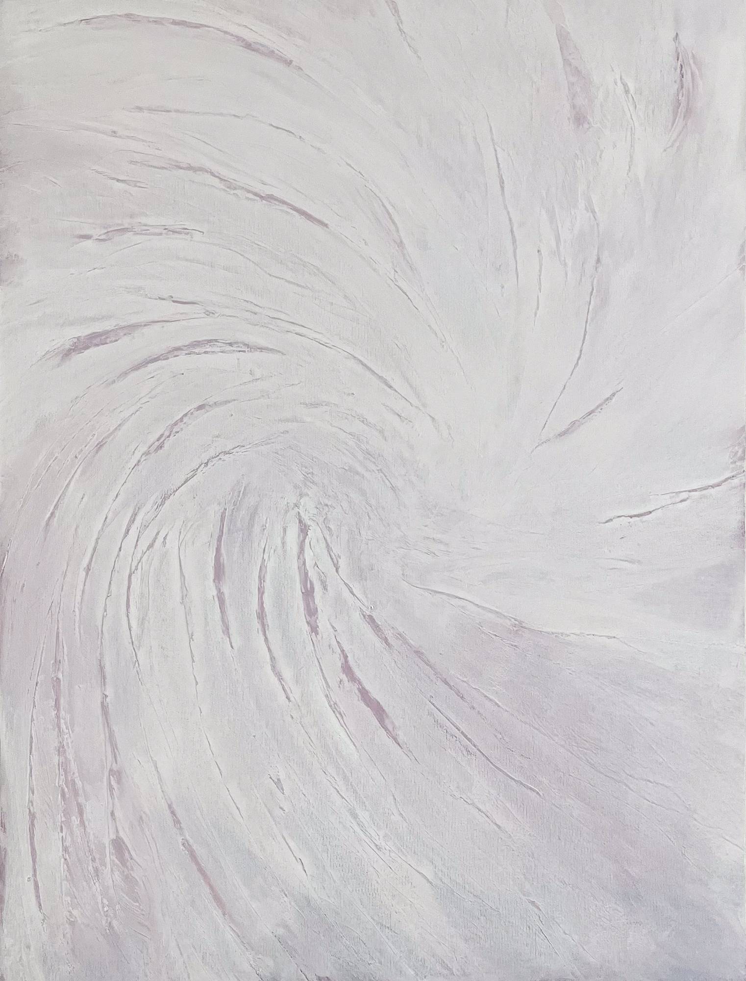 Contemporary Artwork Painting "Im Nebel der Zeit" details - abstract artwork by Nabil Zitouni