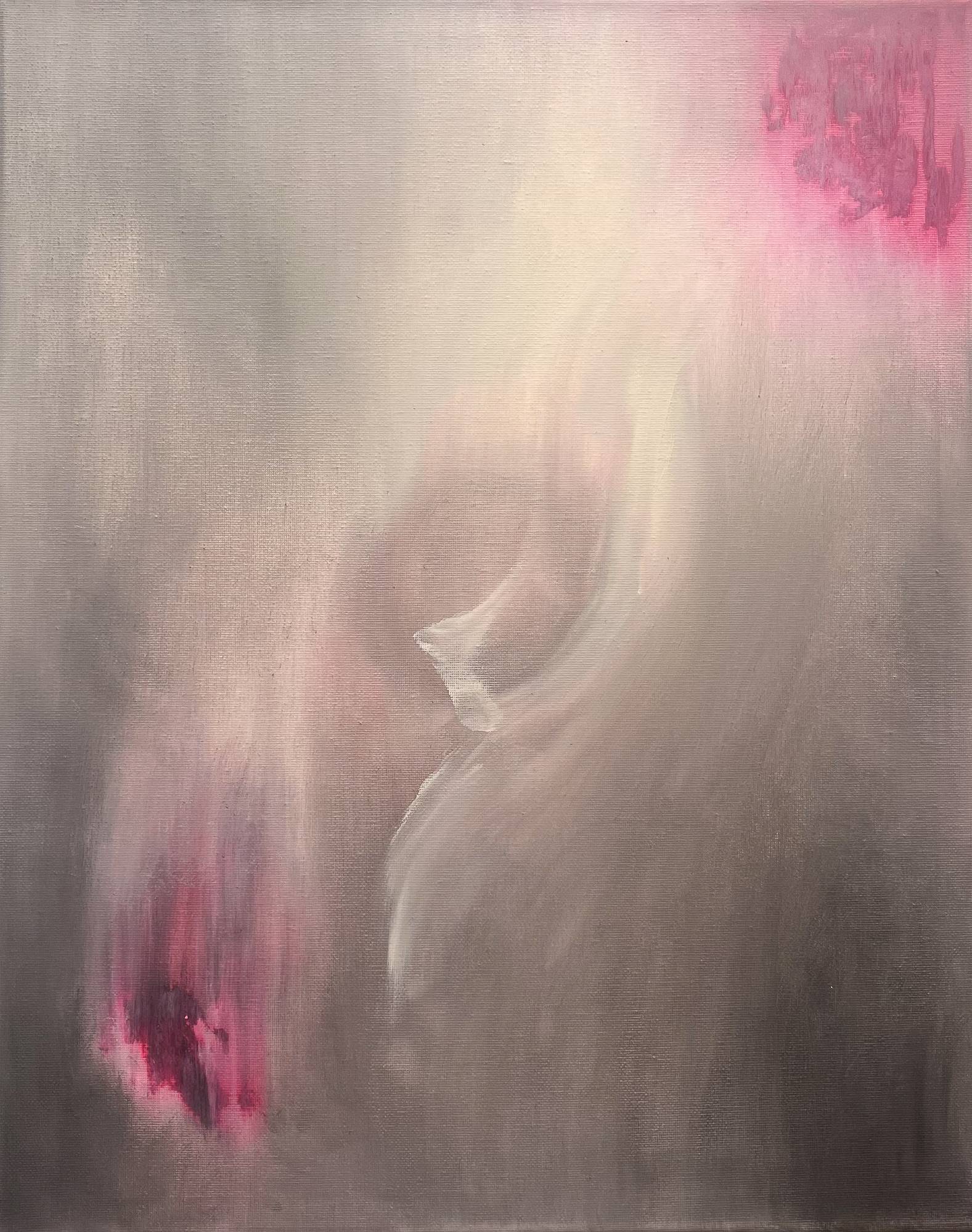 Abstract oil painting - contemporary art by Nabil Zitouni - Sehnsucht