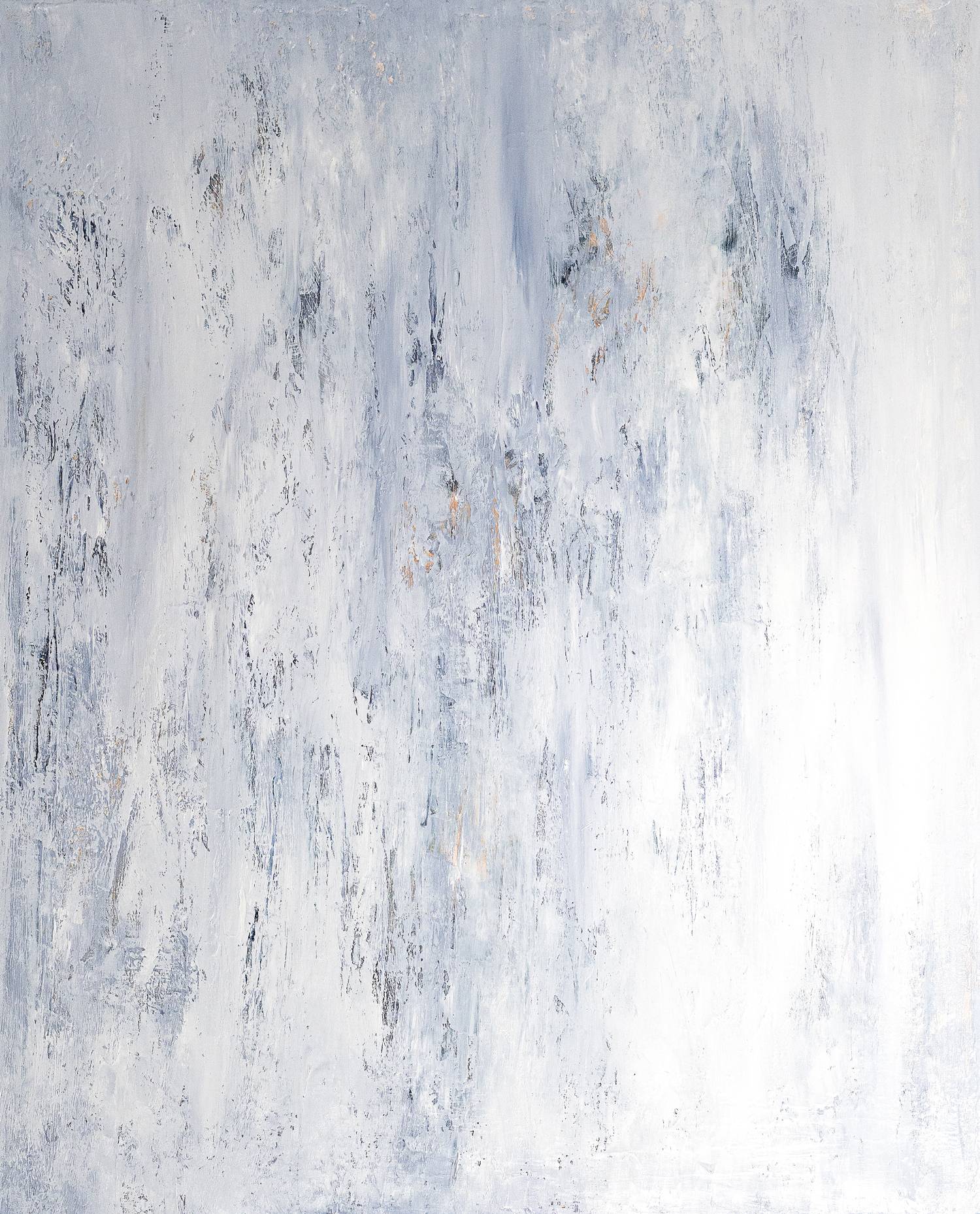 Abstract painting - Zeitlosigkeit 100 x 80 cm - Artwork by Nabil Zitouni