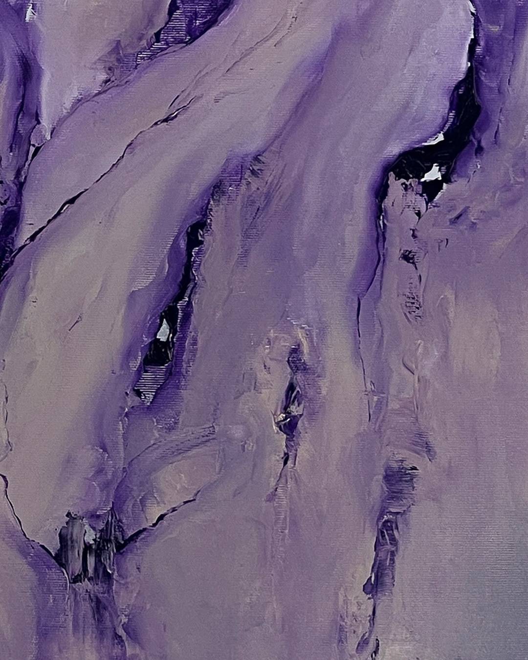 Abstract oil painting - contemporary art by Nabil Zitouni - Erinnerungen