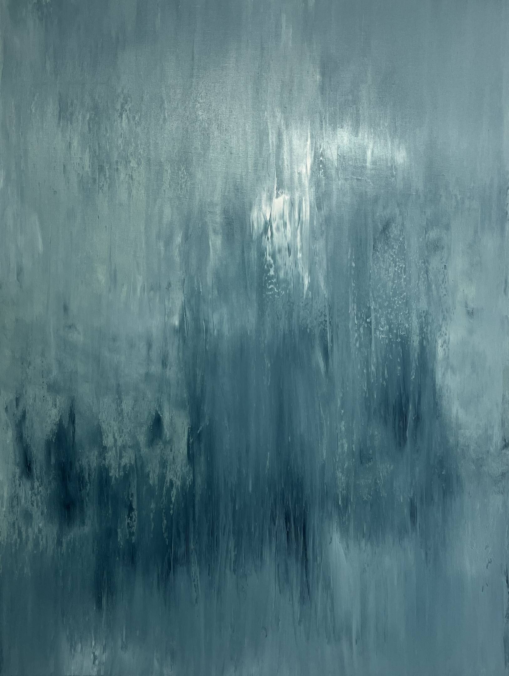 Abstrakte Kunst - Painting - peinture "Le Seuil tremblant"