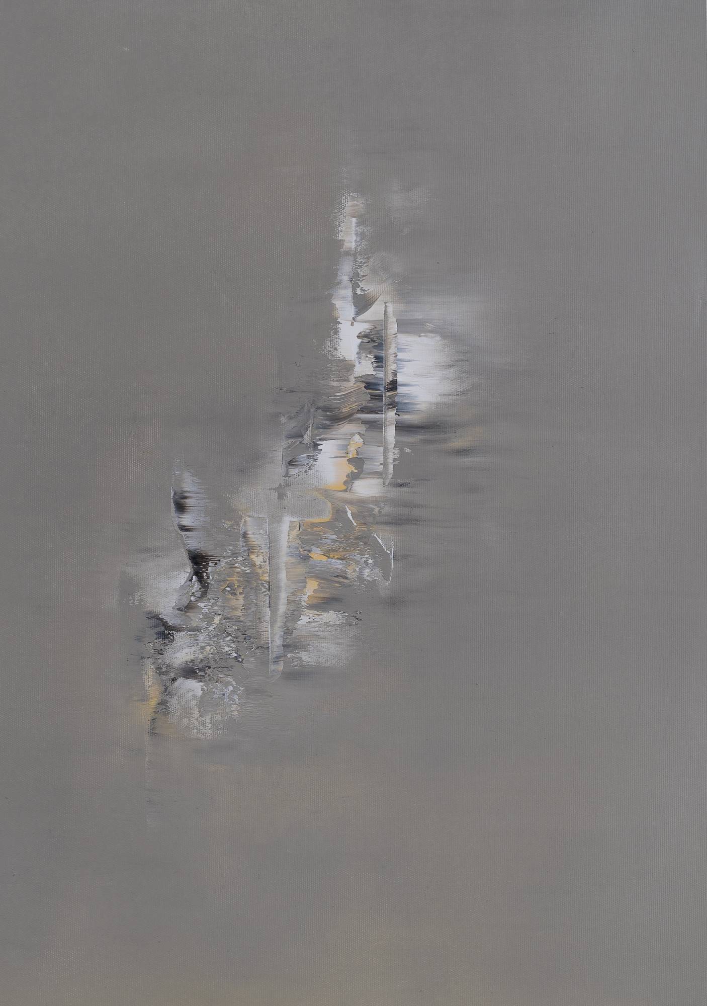 Abstract painting - oil on canvas - Tension, 2026